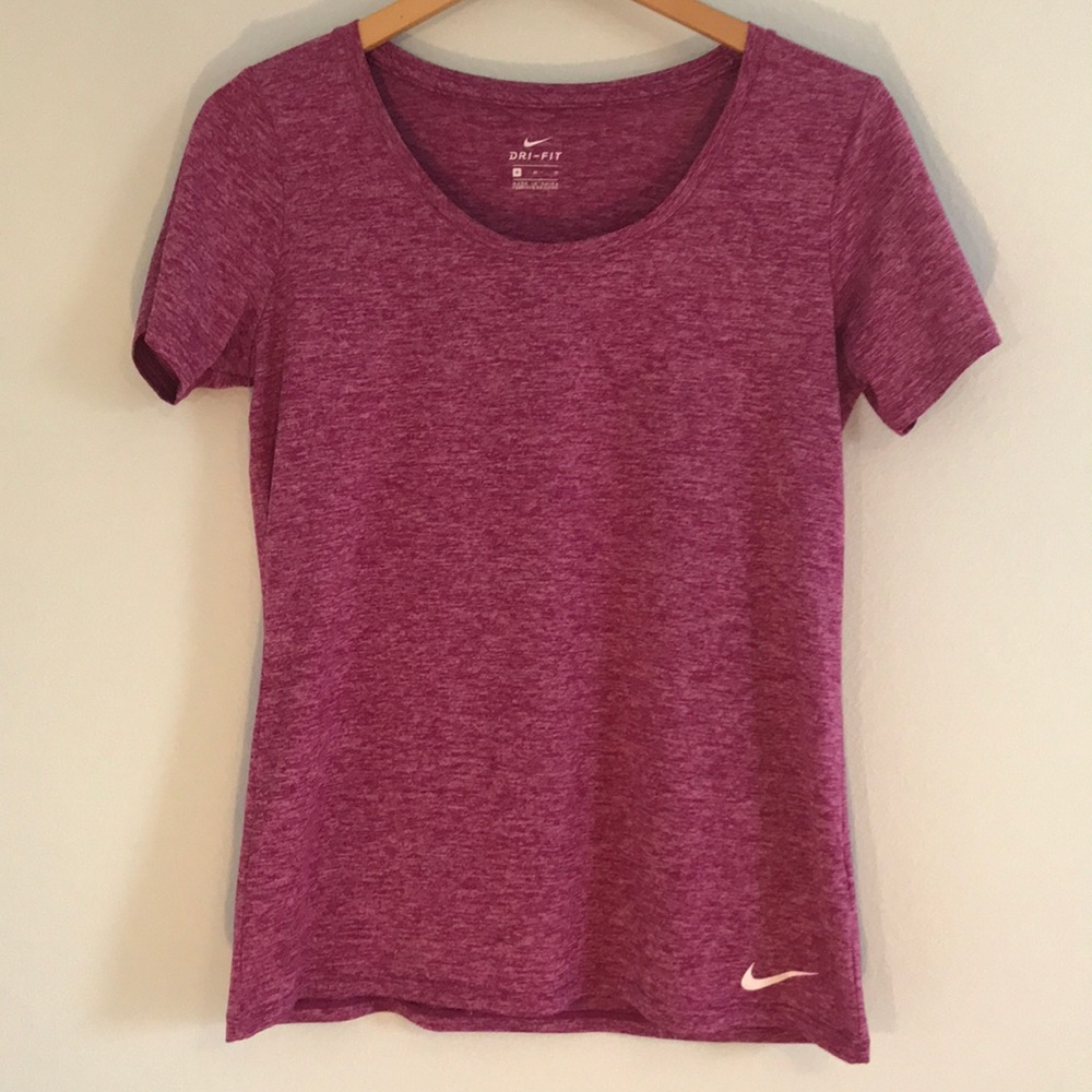 Nike, size medium, pink, dry fit shirt.